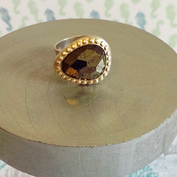 Silpada Pyrite Fantasy Ring - Picture 2 of 5